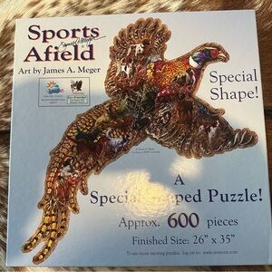 Special Shape Pheasant Puzzle - Blue Box